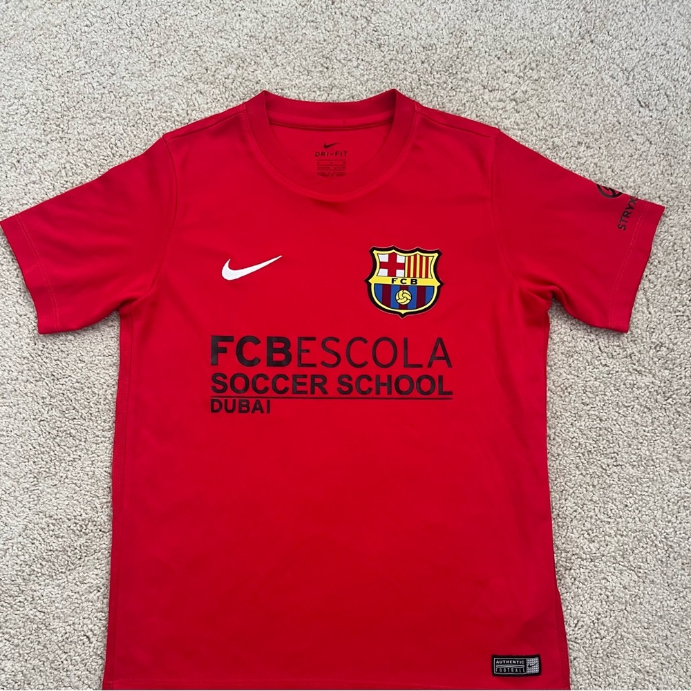 Nike FCB Escola Soccer Youth Medium Dri-Fit Jersey